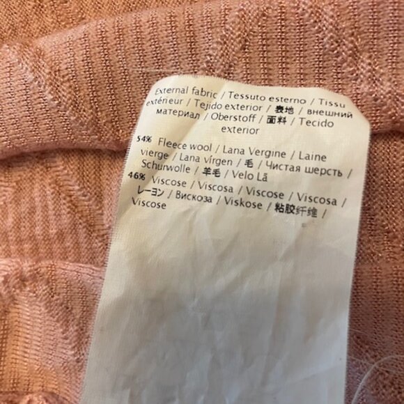 M by Missoni Pink Wool Blend Open Cardigan, Size 4 (European 40) - Picture 8 of 8